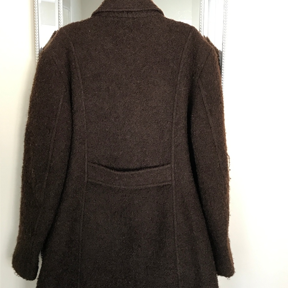 Mango Mng Boucl Button Front Coat & Coordinating … - image 2